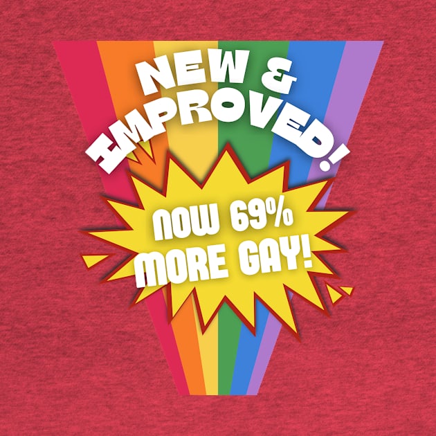 Now 69% More Gay! by Prideopenspaces